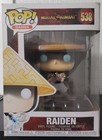 Funko Pop Mortal Kombat Raiden #538 W/ Soft Protector Box Not Perfect See Pics
