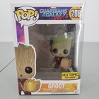 Funko Pop Groot Jumpsuit #208 Marvel Guardians Of The Galaxy Vol.2 Hot Topic