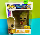 Funko Pop! Groot #208 Guardians Of The Galaxy Vol. 2 Hot Topic Exclusive Vaulted