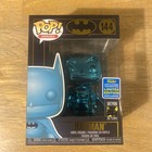 Funko Pop Vinyl DC Universe Batman Teal Chrome San Diego ComicCon Exclusive #144