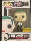 Funko POP! The Joker (tuxedo) Suicide Squad Hot Topic #109