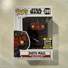 Funko Pop! 2019 Star Wars 299 Darth Maul Galactic Convention Exclusive Damage