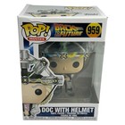 Funko Pop! Doc w/ Helmet #959, Back to the Future, Classic Movies Brand New