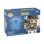 Funko Back to the Future POP! & Tee Box Doc with Helmet
