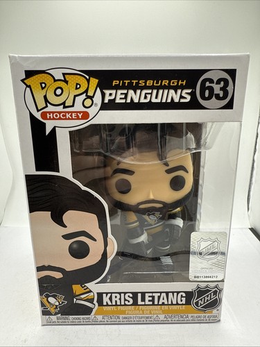 Funko Pop! Hockey #63 Kris Letang Pittsburgh Penguins W/ Protector *Vaulted*