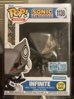 Sonic The Hedgehog Infinite #1139 GITD Funko Pop! LE 9500 PCS + Protector