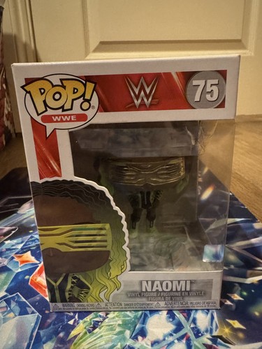 Funko Pop! Sports: WWE - Naomi Vinyl Figure no #75 with Protector