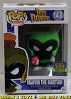 Funko Pop! Animation Duck Dodgers Marvin the Martian Green SDCC Figure #143 NR
