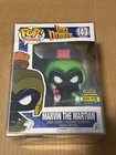 Funko Pop! Duck Dodgers Marvin The Martian 143 Neon Green 1000 Pcs w/Protector