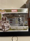 Funko Pop Silver Deadpool Chimichanga Truck Slightly Damaged See Details