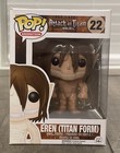 Funko Pop Animation - Attack on Titan Eren (Titan Form) Vinyl Figure # 22