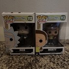 Rick and Morty Original Funko POP Vinyls #112 and #113