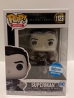 Funko POP Zack Snyder Justice League Metallic Superman #1123 DC Shop LE 4500