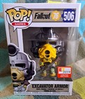Excavator Armor 506 Pop - Fallout Funko Pop!- 2019 E3 Limited Vaulted +Protector