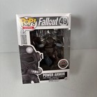 Funko Pop Power Armor Fallout Games #49 GameStop Exclusive Vinyl Figure