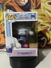 FUNKO POP CINNAMOROLL with Ball Soccer # 86 FLOCKED BOX LUNCH HELLO KITTY 🔥