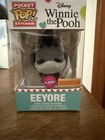 Eeyore Valentines Day FLOCKED Box Lunch Exclusive- Funko Pocket Pop Keychain