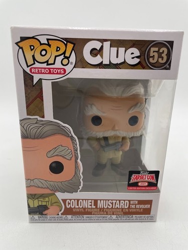 Funko POP! Retro Toys: Clue #53 Colonel Mustard with the Revolver Target Exc.