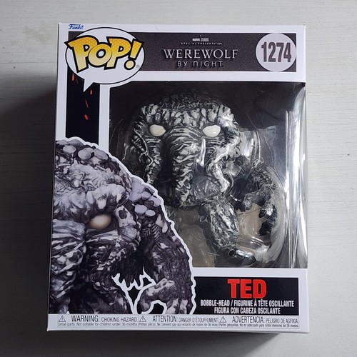 Ted 1274 Werewolf By Night Marvel Funko Pop Vinyl