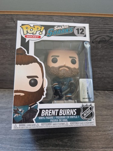 Funko POP! Hockey NHL San Jose Sharks - Brent Burns 88 #12 Vinyl Figure