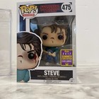 Funko Pop Stranger Things Steve w/Bat 475 2017 Summer Convention Exclusive