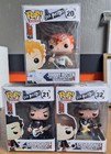Funko Pop Rocks Sex Pistols #20 Johnny Rotten #21 Sid Vicious & # 32 Steve Jones