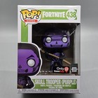 Skull Trooper Purple #438 ~ Funko Pop Fortnite GameStop Exclusive in Protector