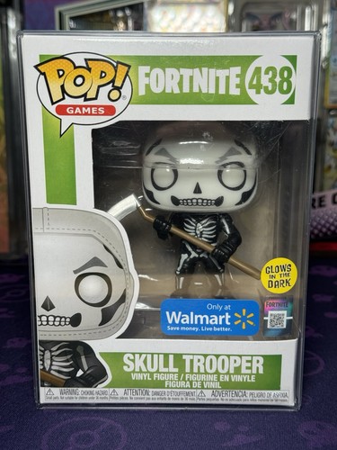 Funko Pop! Games Fortnite Skull Trooper #438 Glow in the Dark Walmart Exclusive
