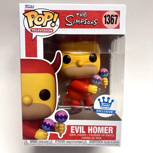 Funko Pop - Evil Homer 1367 *FREE PROTECTOR* The Simpsons