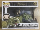 Funko Pop! Vinyl: Game of Thrones:  Jon Snow & Rhaegal #67 Dragon