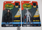 2 Batman 1966 Classic TV Series Figures Mr Freeze Catwoman Funko DC Comics MOC