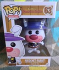 Ricochet Rabbit Pop 63 Flocked- Hanna Barbera Funko Pop! 2016 -Vaulted+Protector