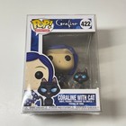 Funko Pop! Vinyl Coraline - Coraline With Cat #422 New w/ Protector See Pictures