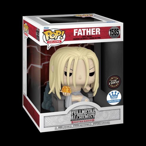 Fullmetal Alchemist Deluxe Father on Throne #1585 Funko Exclusive w/ Protector
