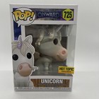 Funko Pop! Onward: Unicorn - Hot Topic HT Exclusive #725 W/soft Protector!