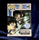Funko Pop PLUS Demon Slayer 1858 Muichiro Tokito Funko Shop Exclusive +Protector