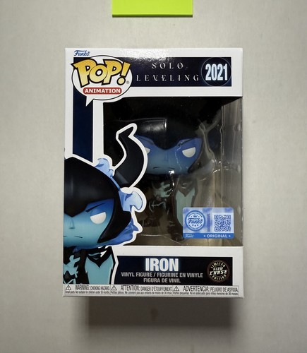 Funko Pop! Solo Leveling Iron #2021 - Glow in the dark CHASE Amazon Exclusive