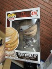 Pennywise with Wig 474 Blue Eyes Funko Pop Vinyl New in Box + Protector