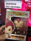 Funko Pop Dragon Ball Super Saiyan God Vegeta Glow Chase #1868 With Protector