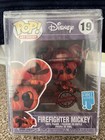 Funko Pop Art Series Firefighter Mickey 19 Special Edition