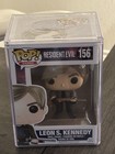 Funko Pop! Resident Evil Games Leon S Kennedy #156 Vaulted NIB Hard Box Included