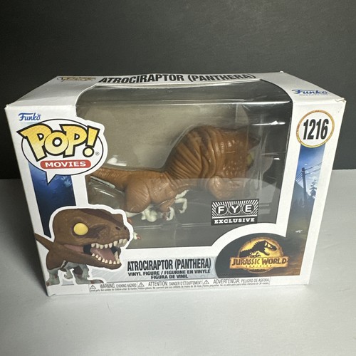 Funko Pop MoviesJurassicWorld Dominion FYE Exclusive#1216 Atrociraptor(Panthera)
