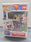 Funko POP! Heroes DC Comics Cyborg Superman #346 Target Exclusive W/Protector!