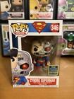 Funko Pop! DC Heroes Cyborg Superman #346 2020 Summer Convention Exclusive
