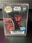 Funko Pop Star Wars #297 Boba Fett Art Series w Hard Protector Wondercon