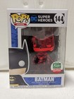 Funko Pop DC Super Heroes Batman #144 Red Chrome Funko Shop Vinyl Figure IN BOX