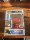 Funko Pop DC Super Heroes Batman #144 Red Chrome Funko Shop Vinyl Figure