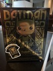 Funko Pop! Dc Super Heroes Gold Chrome Batman T-Shirt #144 Target Size L