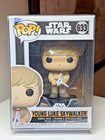 Funko POP! Star Wars Young Luke Skywalker #633 w/Pop Protector
