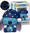 Funko Pop! Stitch in PJ's GLOW Lilo & Stitch Exclusive #1747 +Protector *PRESALE